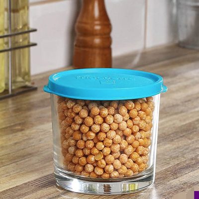 ظرف درب دار شیشه ای پاپریک 12