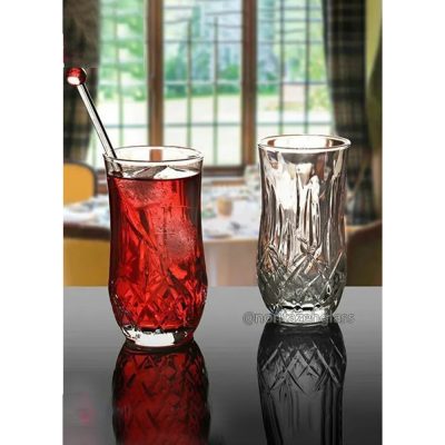 لیوان شیشه ای لیونا 6 عددی نوری تازه 300 cc