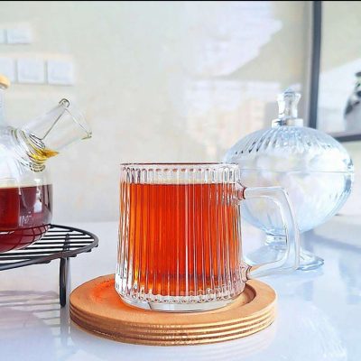 فنجان شیشه ای 6 عددی کلارا