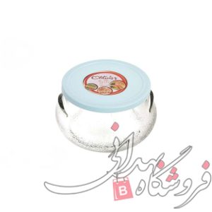 ظرف درب دار شیشه ای سایز2