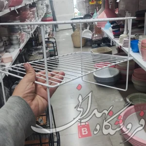 راف 2 طبقه ضخیم سفید