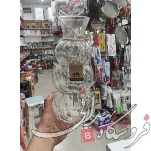 گلدان شیشه ای آرتینا سایز 1