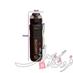 قمقمه اسپرت 6 ضلعی 1000میل کدA290
