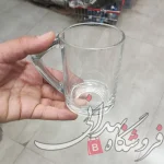 لیوان شیشه ای نیلوفر6 عددی