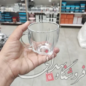 فنجان شیشه ای سلتیک6 عددی اونیکس