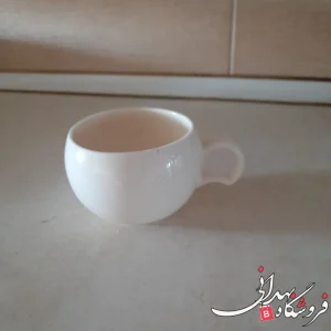 ماگ سرامیکی ساده توپی